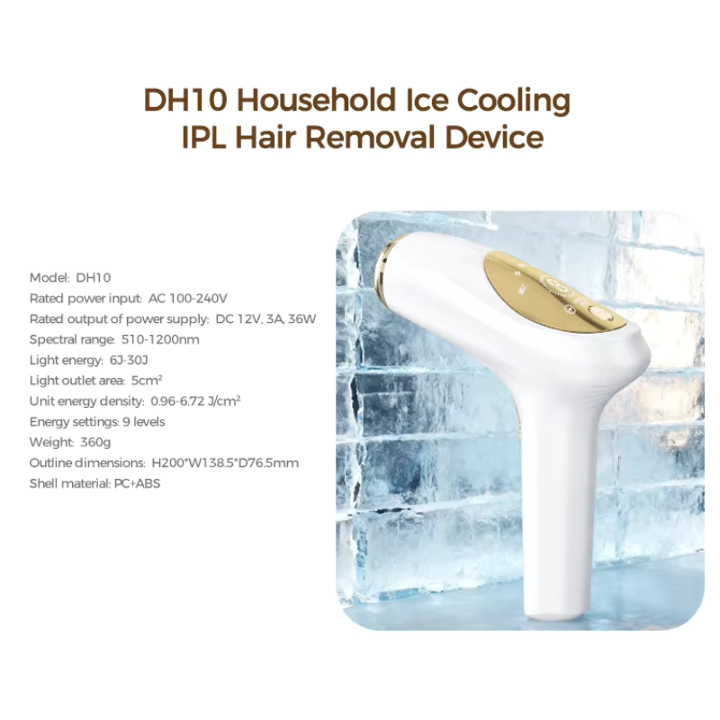 Portable Automatic Skin Recognition Function Painless Home Use Hair Removal Ipl Laser Epilator Hair Removal