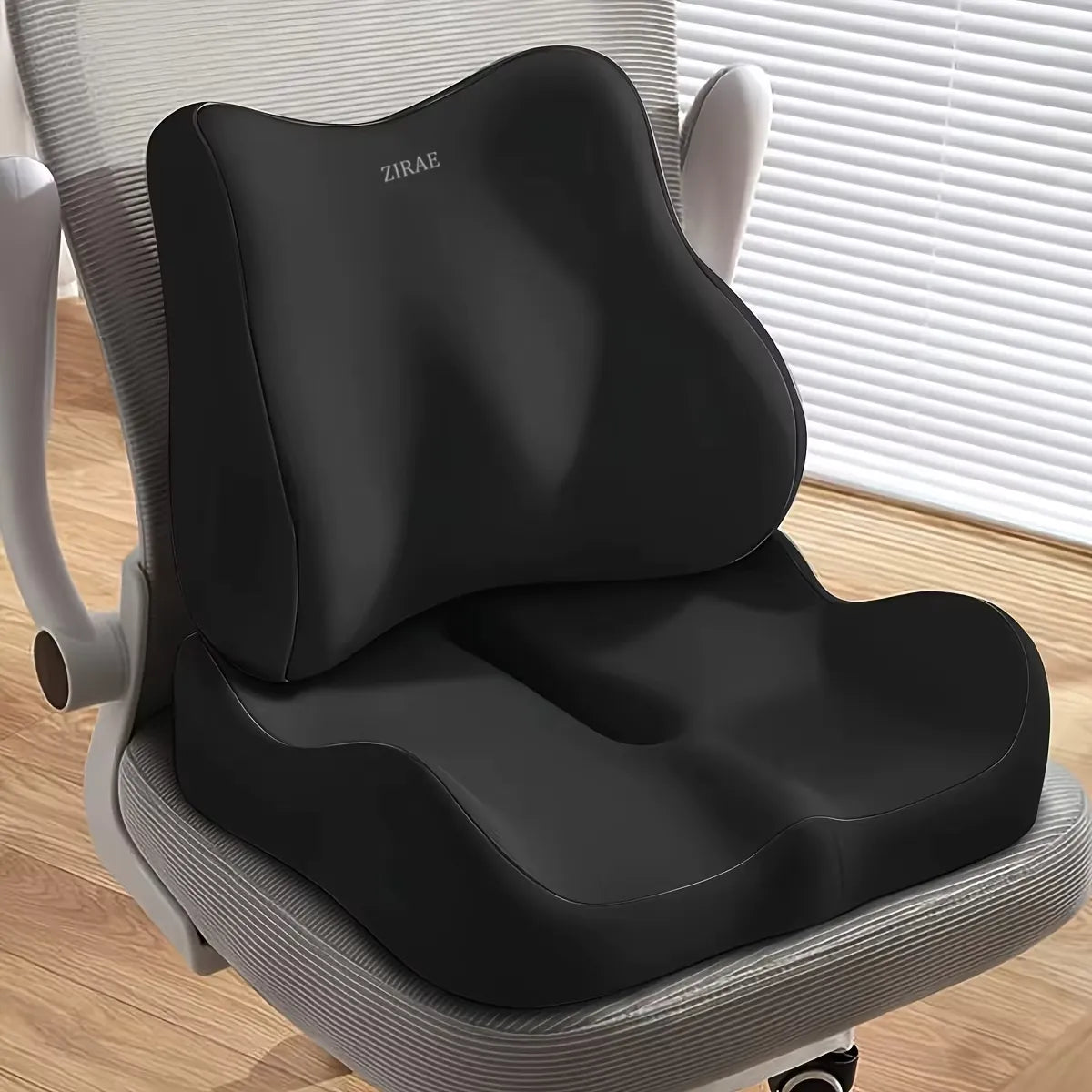 Car Seat Memory Foam Cushion Lumbar Support